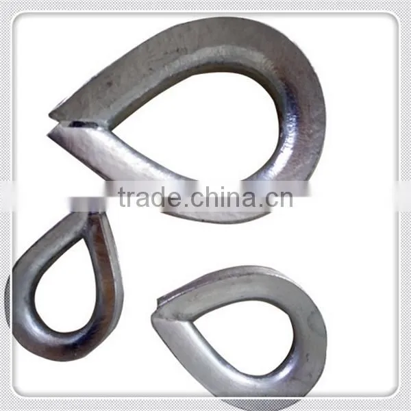 Hot Dip Galvanized Wire Rope Bs464 Thimble photo-3