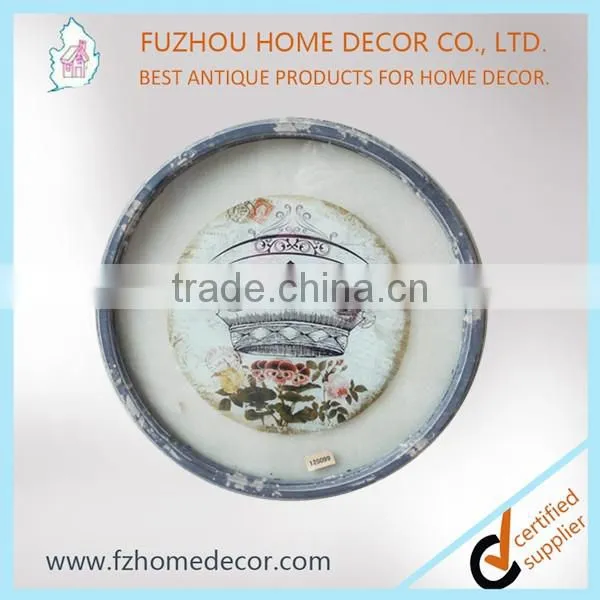 Round Glass Painting Picture Frame Glass for Wall Decor photo-5