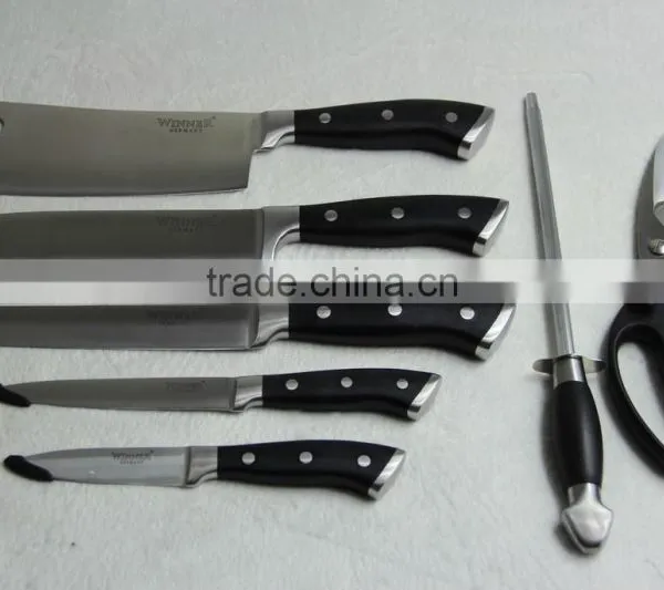 Stock Lot 8PCS Stainless Steel Knife Set CHEF'S KNIFE Overstock BREAD KNIFE Inventory SLICER KNIFE Closeout UTILITY PARING KNIFE photo-5