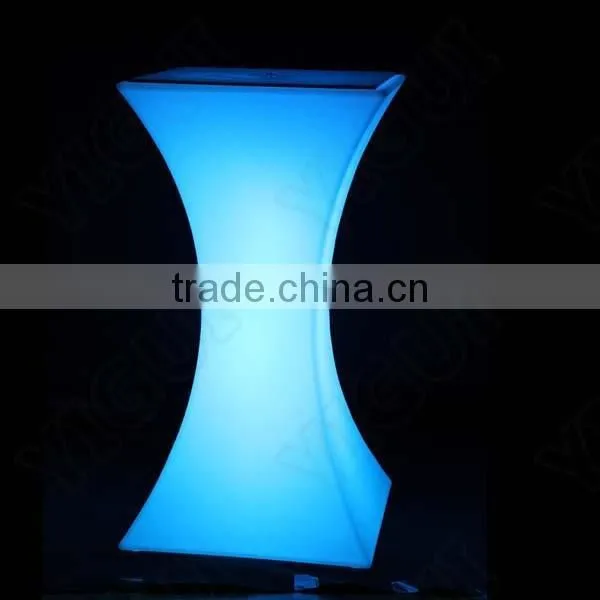 Led Liquid Lighted Bar Table/highboy Cocktail Table/illuminated Party Furniture photo-2