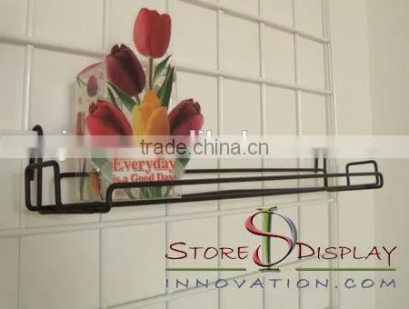 SDG088 Wire Grid Wall Metal Shelf 24x7inch photo-3
