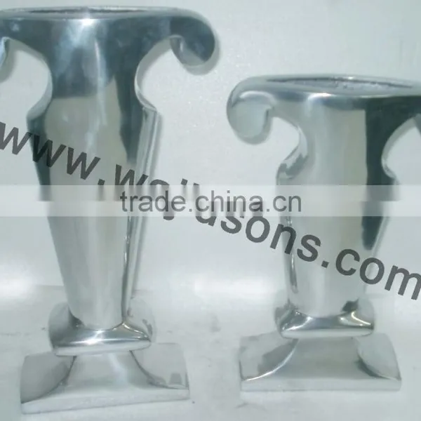 Aluminium Metal Flower Vase | Metal Designer Vase photo-3