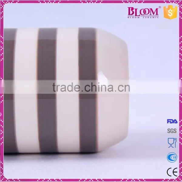 Simple Design Glazed Ceramic Round Tall Vase Flower photo-4