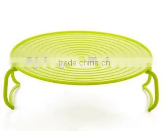 High Quality 120g Kitchenware Plastic Microwave Oven Bowl Stand Holder Rack photo-6
