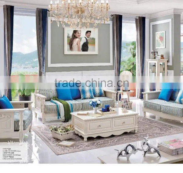 MJ9903 in Stock Neoclassic Popular Skype Blue Matching Bedroom Home Furniture Queen King Size Young People Children Bedroom Set photo-3