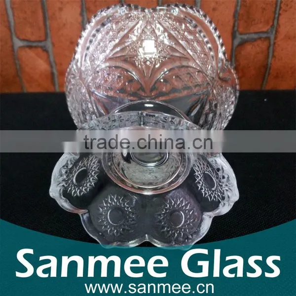 Good Quality Low Price Pedicure Spa Chair Glass Bowl photo-3