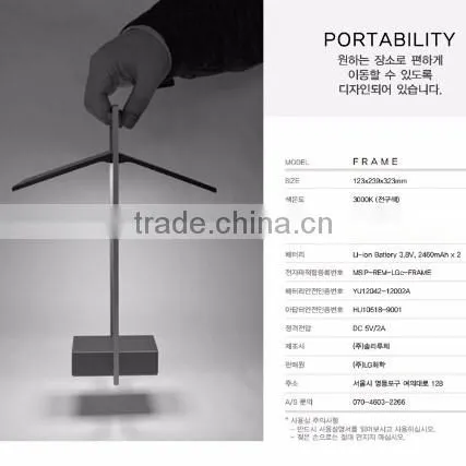 LG Frame OLED Light Source Eye Protection Table Lamp Oled photo-3