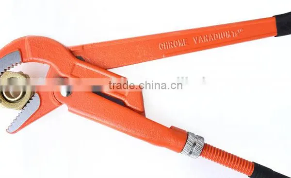 Manufacturer Free Sample Hand Tools Adjustable Pipe Wrench photo-5