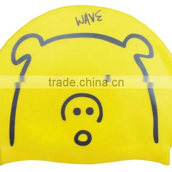 Durable Silicone Flexible Swimming Cap Bathing Hat Swim Wear photo-3