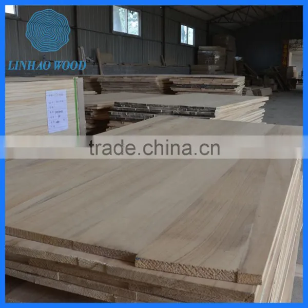 Paulownia Finger Jointed Boards, Edge Glued Panel Paulownia for Furniture photo-2