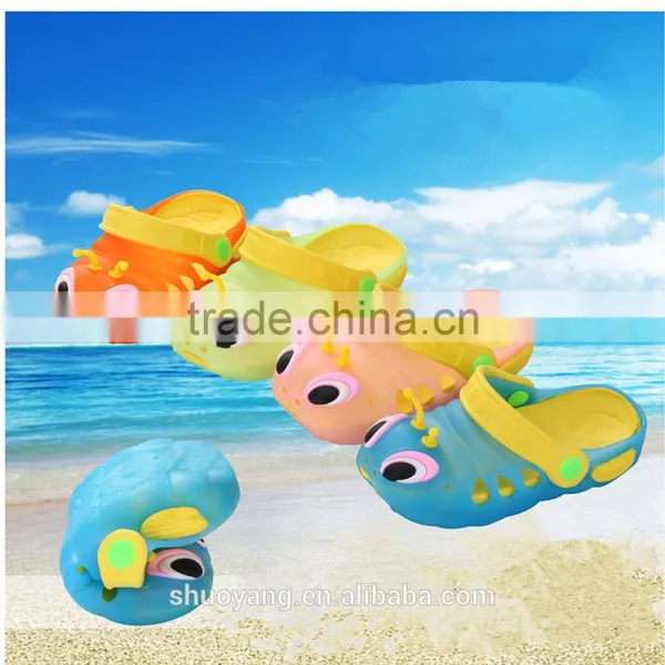 Shuoyang 2017 New Fashion Cute Sandals Summer Children Baby Slippers Animal Cartoon Style EVA Child Shoes Slipper photo-6
