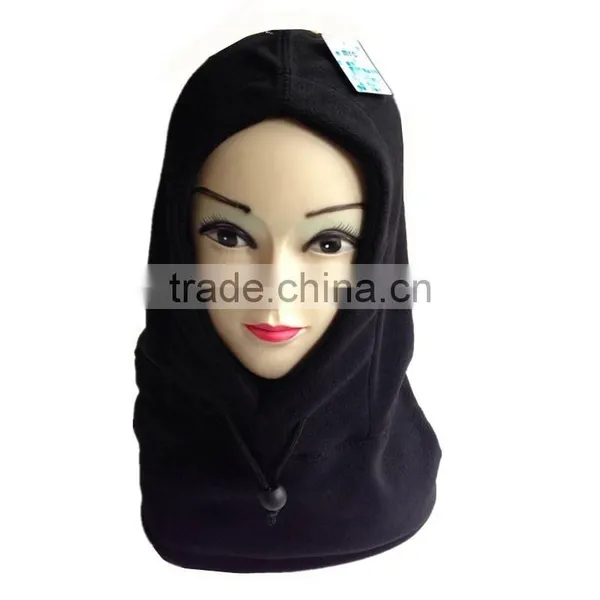 Sell Good Popular Acrylic Knitted Balaclava Mask Neck Warmer Hat Factory photo-2