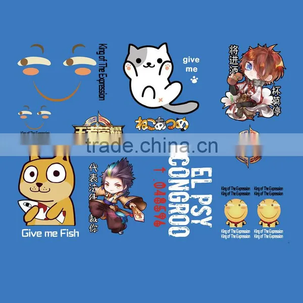 Custom Full Color Heat Transfer, Heat Transfer Plastisol Sticker photo-5