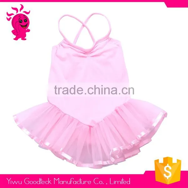Wholesale Girls Light Pink Gymnastics Ballet Leotards for Sale