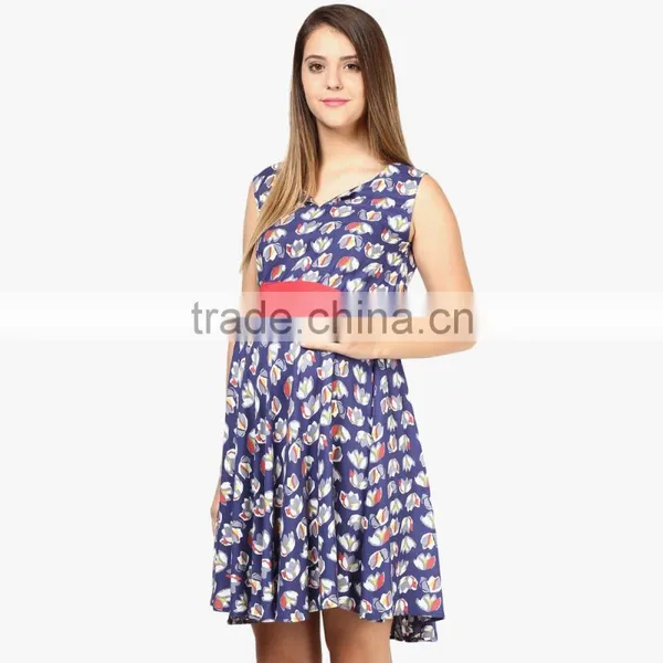 2016 All Over Print Wholesale Maternity Clothes Dress for Women photo-4