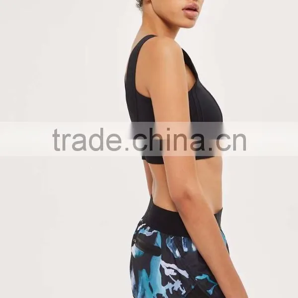 MGOO Wholesale Drawstring Jogger Dri Fit Shorts Silk Printing Women Running Sport Pants photo-4