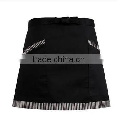 Unisex Morden Short Cafe Shop Aprons for Young Waitress Waiters photo-3