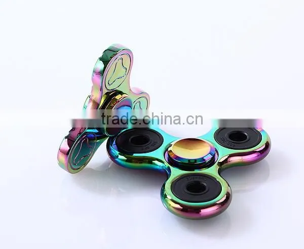 New Color Colorful Clover Gyro Metal Spinner Magic Decompression Artifact Finger Between the Gyro Toys photo-3