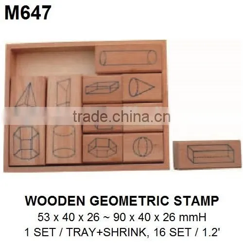 2pcs Eva Foam Geometry Stamp photo-6