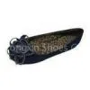 OEM, ODM Mesh Lining Comfortable Black Ladies Pump Flat Shoes for Spring / Autumn