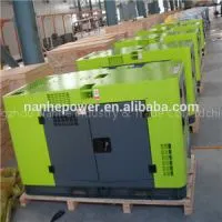Diesel Generaor In Soundproof Cabinets