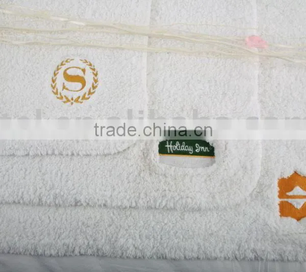 Luxury Cotton Star Hotel Bath Rug and Slipper photo-3