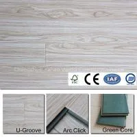 8mm Cheap FOB Price U-Groove Unilin Laminated Wooden Flooring