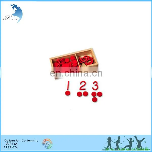 Factory Price Sell Directly Montessori Educational Toy for School Kids With PU Printing photo-2