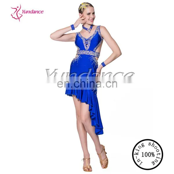 L-14115 2016 New Dress Dance Ballroom Latin photo-3