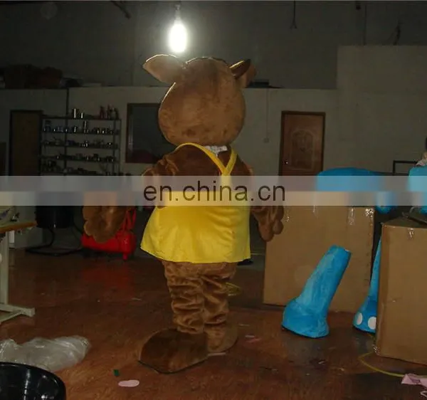 2016 Funny and Happy Adult Milk Cow Mascot Costume photo-4