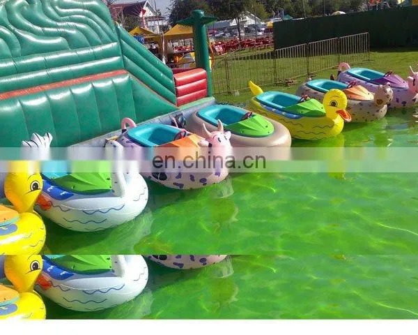 Used Inflatable White Swan Car Boat Small Plastic Boats photo-4