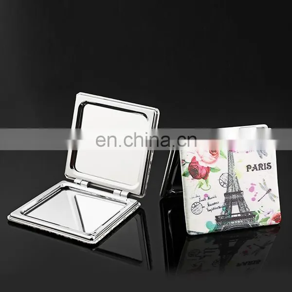 Unique Party Gifts Cosmetic pu Leather Mirror/decorative/makeup Mirror photo-3