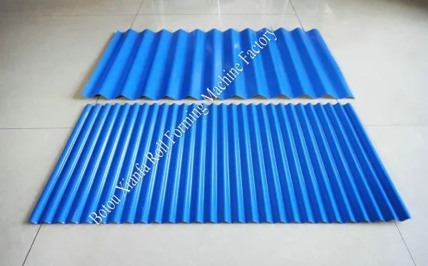 Turkey Type Roof Use And Steel Type Tile Roll Forming Machine photo-5