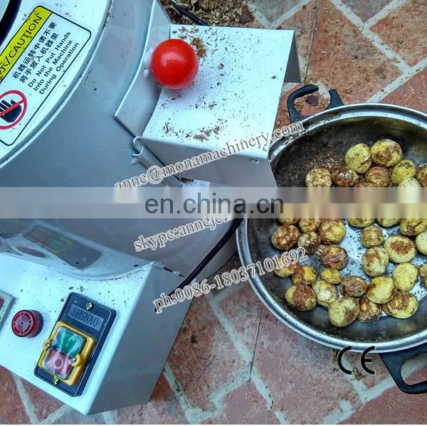 Automatic Electric Chinese Chestnut Skin Peeling Machine/ Commercial Chestnut Skin Removing Machine photo-2