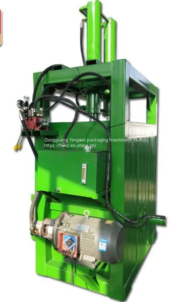 INquiry about CE certificate high quality best price hydraulic baler machine for used clothes