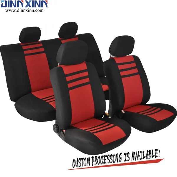 DinnXinn Audi 9 Pcs Full Set Velvet Car Seat Cover Fabric Supplier China photo-3