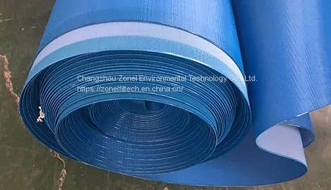 The filter belt for phosphoric acid filtration with wet processing