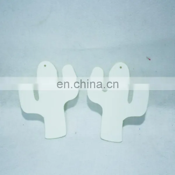 White Color Square Crown Vent Clip Custom Air Freshener Paper Car photo-3