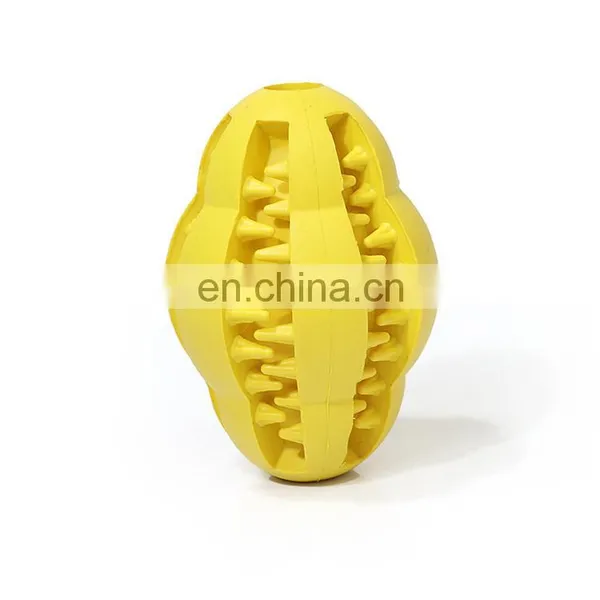 Factory Wholesale Grind Teeth Dog Leakage Food Ball Rubber Pet Toy photo-3