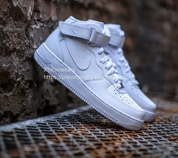 Nike Air Force 1 Mid White photo-2