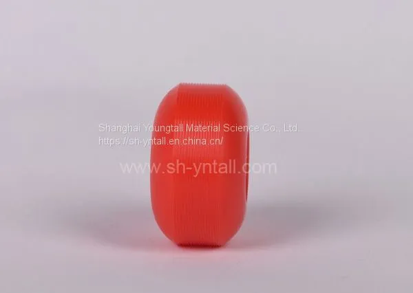 pu Wheels for Skate Board 52*30 Red Polyurethane Wheels for Skateboard Red pu Pulley for Skateboard photo-4