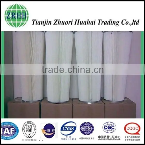 Pleated Fiberglass Elements Used for All Kinds of Gas, Dust and Other Testing Instruments photo-2