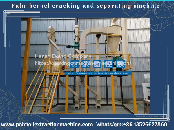 Small Scale Palm Kernel Cracker and Shell Separator Machine Palm Kernel Process Machine photo-3