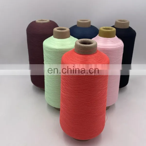 High Quality 100% Nylon Dty Twist Dope Dyed High Stretch Nylon Yarn 70d2 photo-4