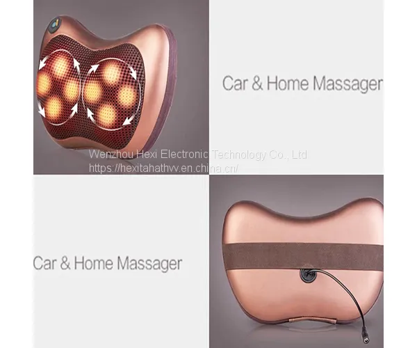 Head Electric Massage Pillow for Car & Home