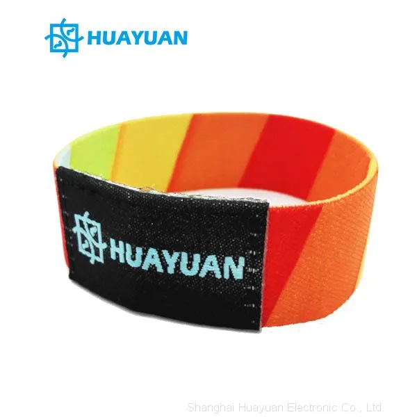 Laser Number 13.56MHz Closed Loop MIFARE Classic 4K RFID Chip Elastic Band photo-5