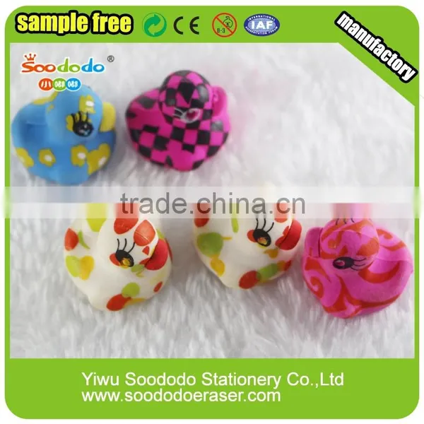 Cute 3D Duck Shape Printing Erasers for Kids photo-2