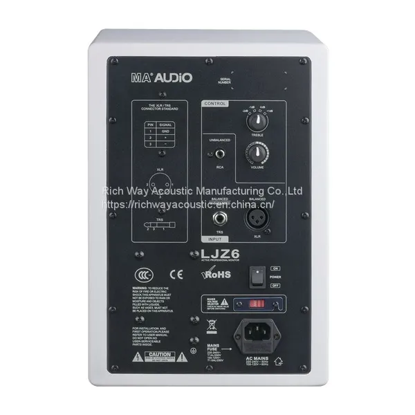 Hot Selling Whosaler LJZ6 6.1 Inch Hi-Fi Active Studio Monitor Speaker to Order photo-2