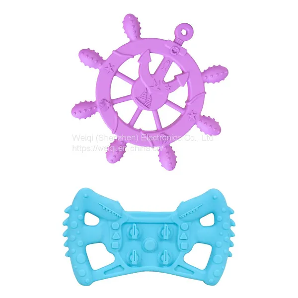 Silicon Rudder Teether Game Teething Chewable Toy by Weiqi photo-3