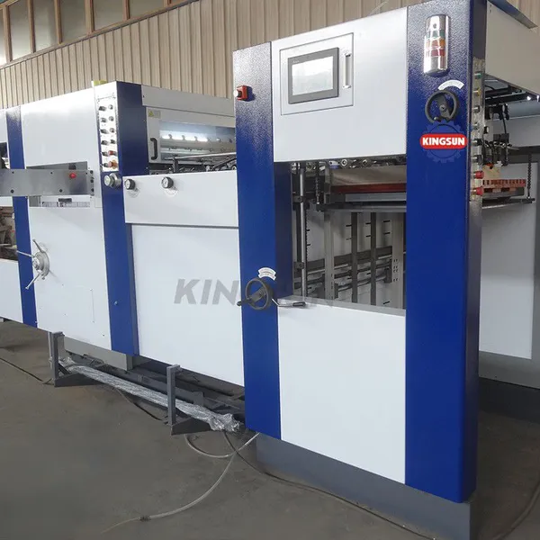 AD Series Flat Bed Fully Automatic Die Cutting Machine photo-2